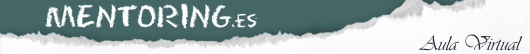 banner aula virtual de formacion de Mentoring.es
